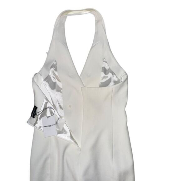 Generation Love Michelle Halter Mini Dress Off White Cream Color Size Small - Picture 4 of 13